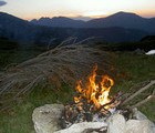 Campfire, Mt. Rila, Bulgaria, 2007-06-29, by Teodora Hadjiyska  teddy-land.com