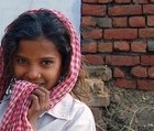 Girl, Vrindavan, Uttar Pradesh, India, 2008-01-06, by DidkoBravo