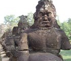 South Gate of Angkor Thom, Angkor, Siem Reap, Cambodia, 2009-01-17, by Kornelia