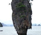 James Bond Island in Phang Nga Bay, Thailand, 2009-01-17, by Kornelia