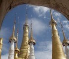 Old Pagodas, Inle Lake, Myanmar, 2011-05-12, by Miro Nankov